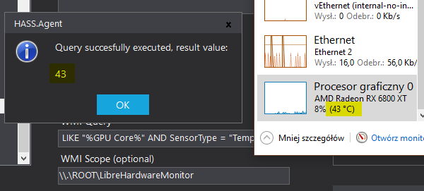 GPU Temperature via WMI Query